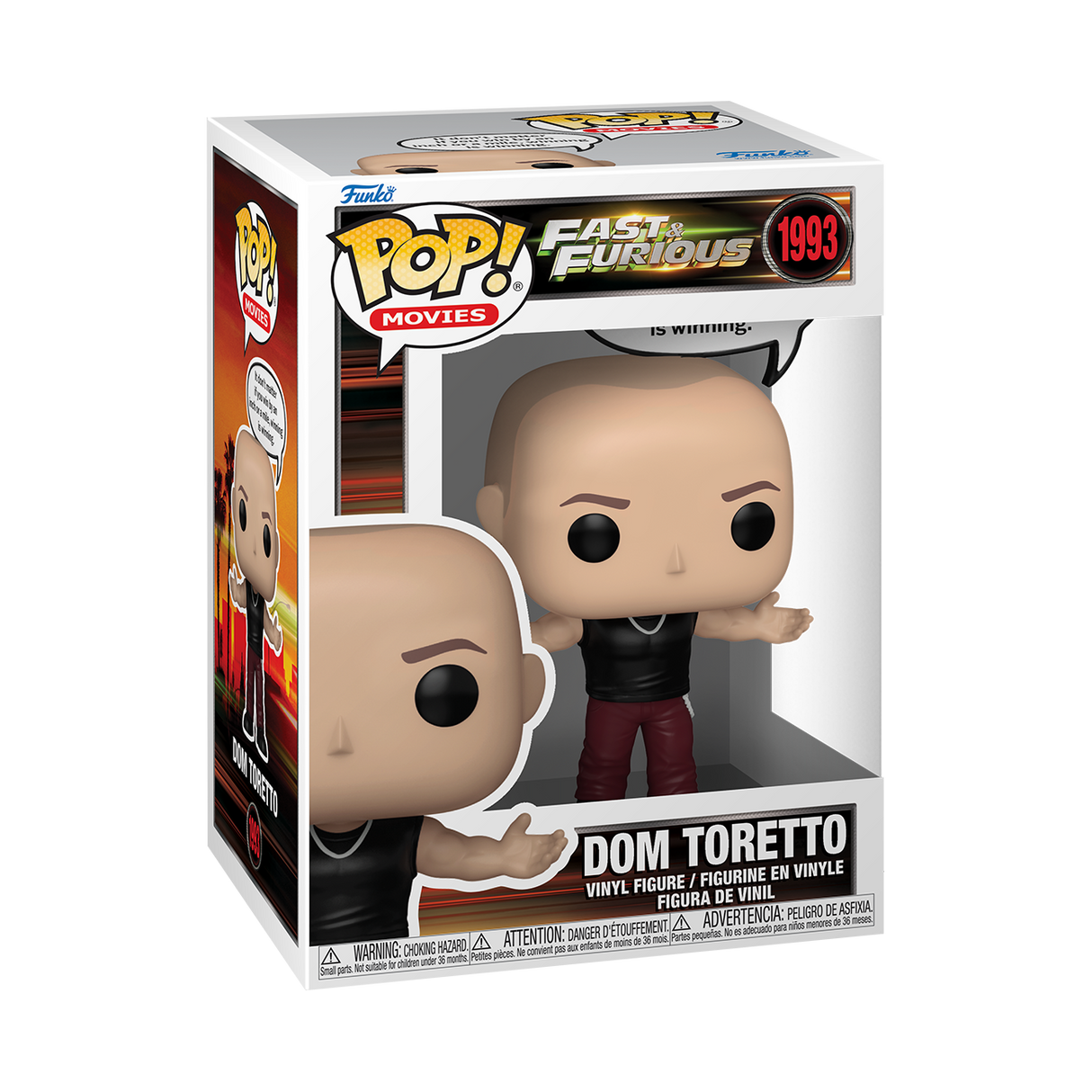 Funko Pop! Movies: Fast & Furious: Dom Toretto