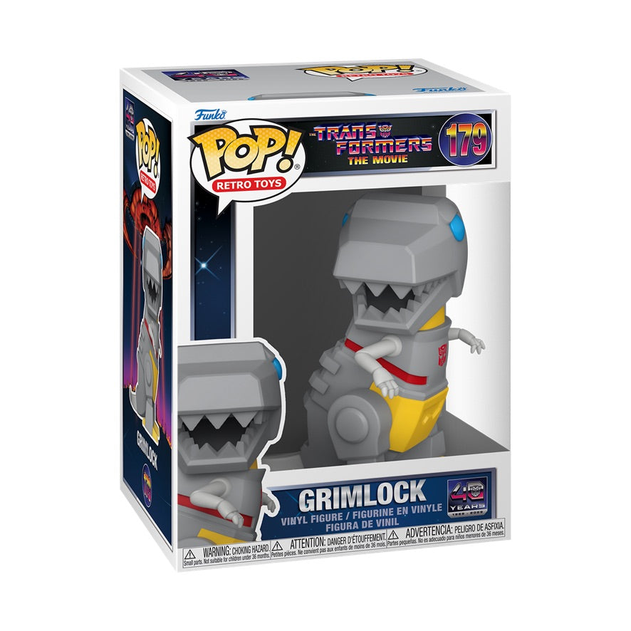 Funko Pop! Retro Toys: Transformers The Movie: Grimlock