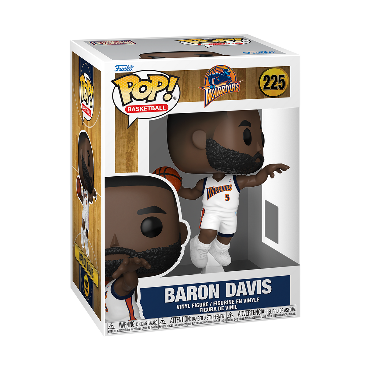 Funko Pop! Basketball: Golden State Warriors: Baron Davis