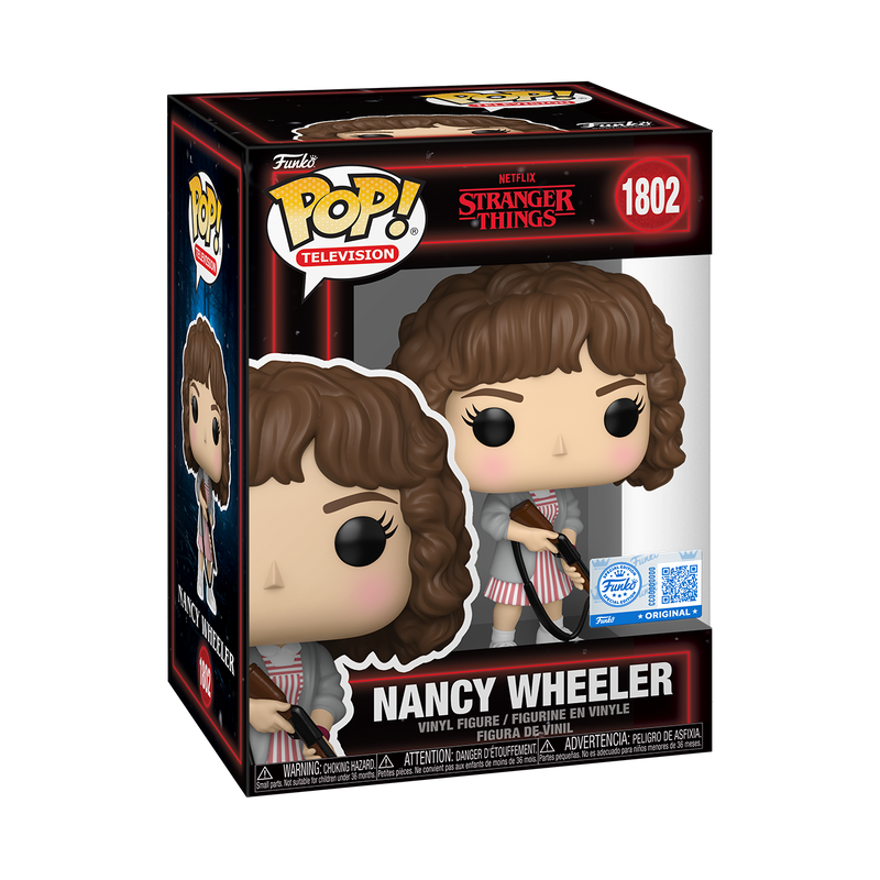 Funko Pop! Television: Stranger Things: Nancy Wheeler with Shotgun (Funko Shop Exclusive)