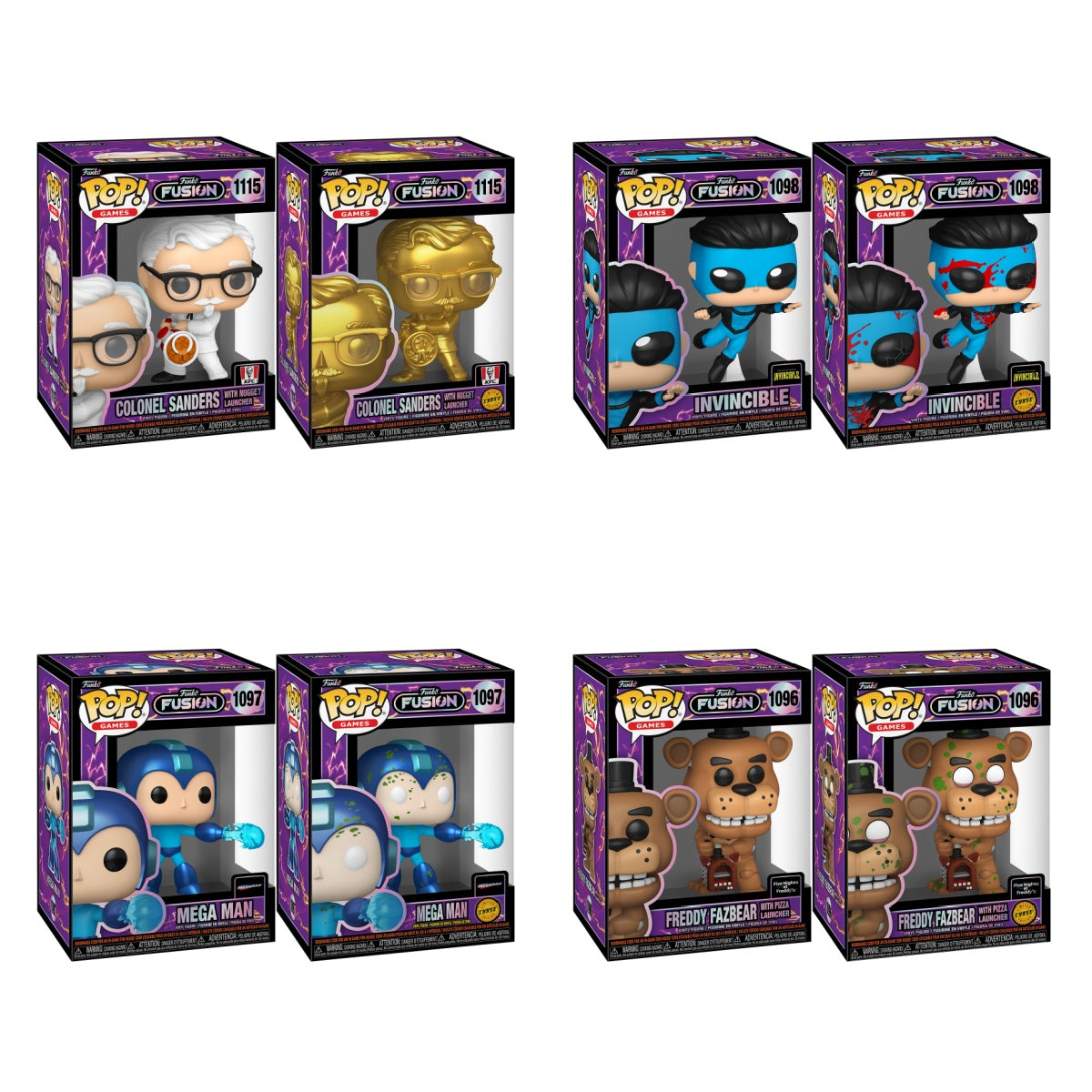 Funko Pop! Games: Funko Fusion: 8 Pop Bundle