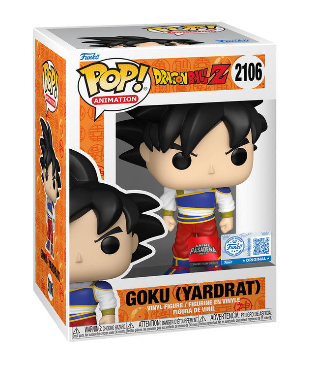 Funko Pop! Animation: Dragon Ball Z: Goku (Yardrat) (2025 Anime Pasadena Convention Debut)