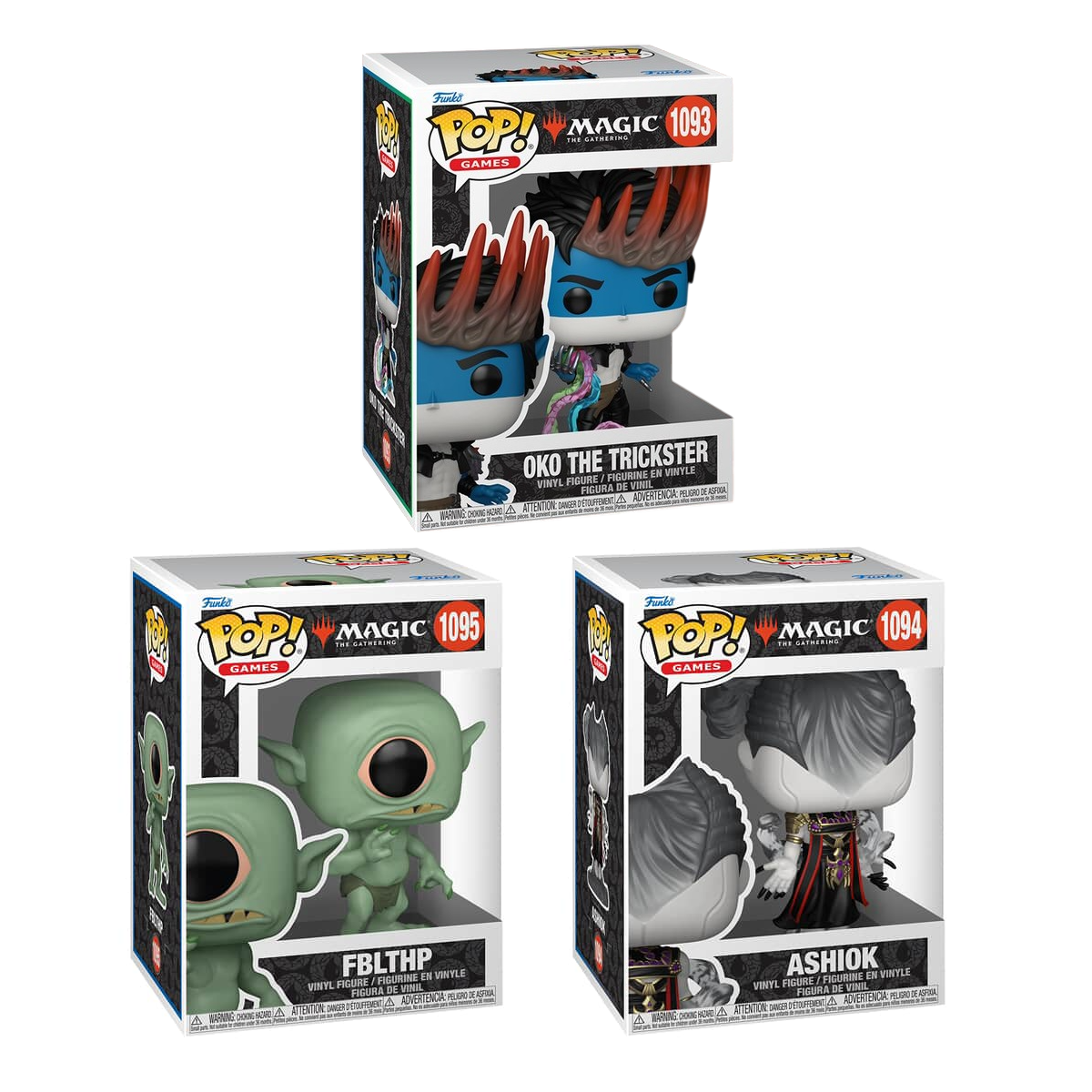 Funko Pop! Games: Magic the Gathering: 3 Pop Bundle