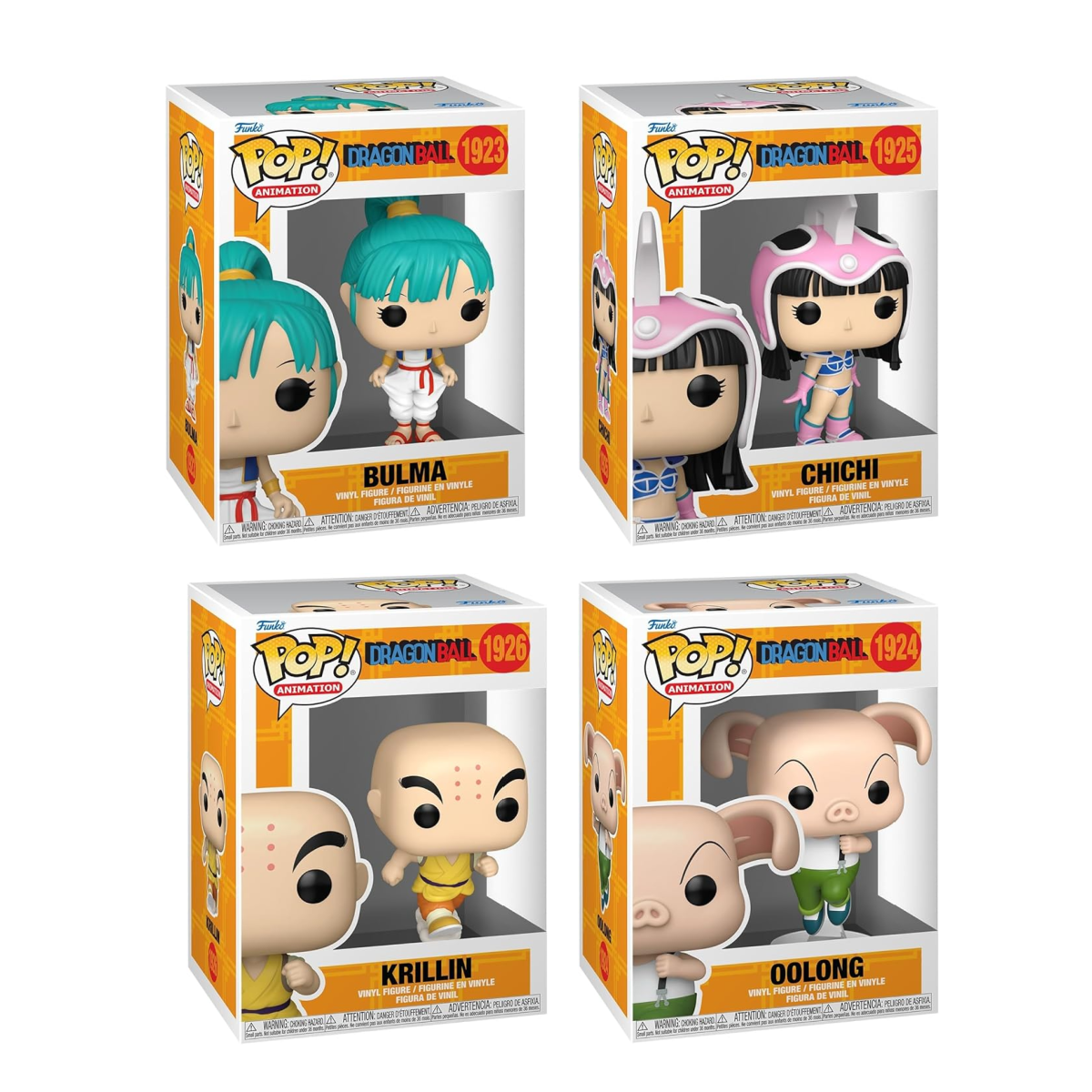 Funko Pop! Animation: Dragonball: 4 Pop Bundle