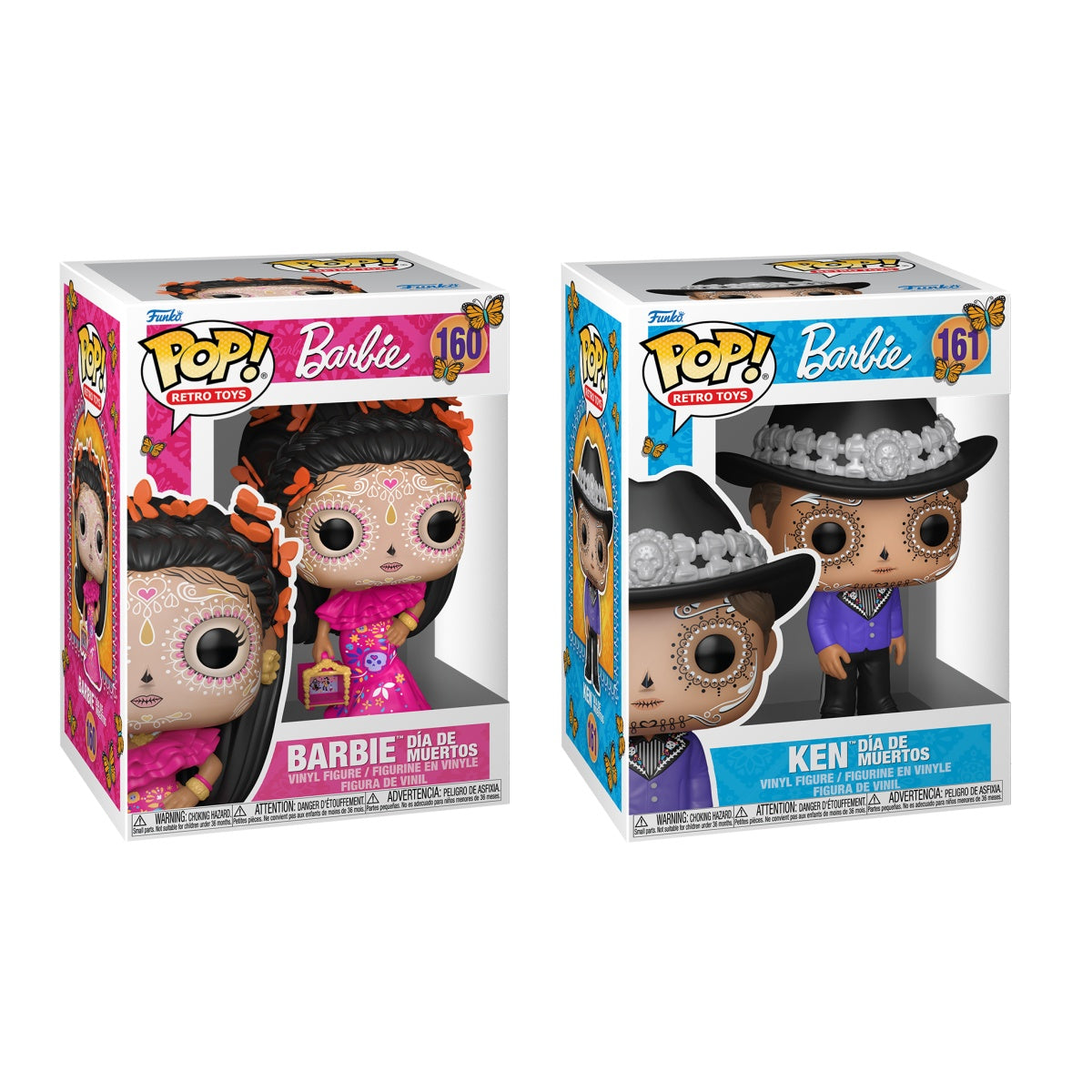Funko Pop! Retro Toys: Barbie Dia De Muertos 2 Pop Bundle