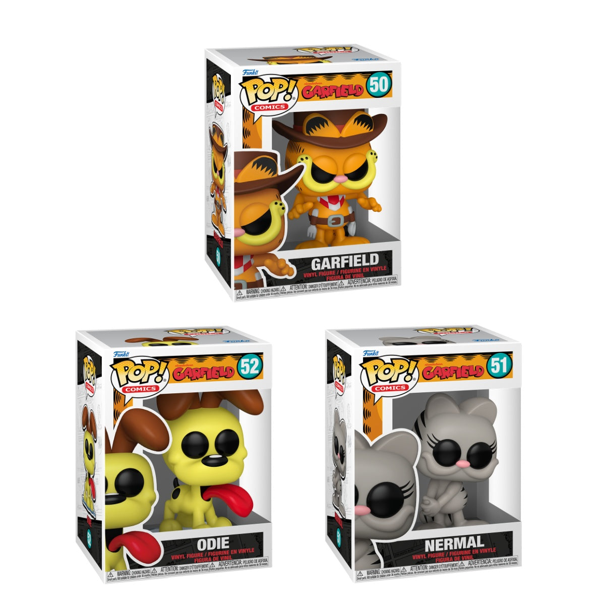 Funko Pop! Comics: Garfield: 3 Pop Bundle