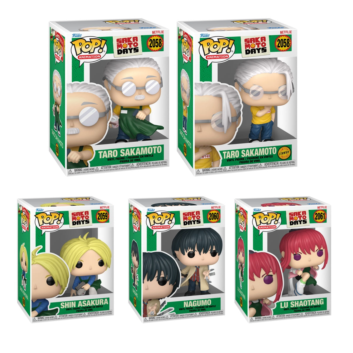 Funko Pop! Animation: Saka Moto Days: 5 Pop Bundle
