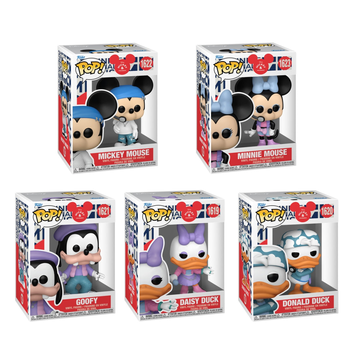 Funko Pop! Disney: Mickey and Friends: 5 Pop Bundle