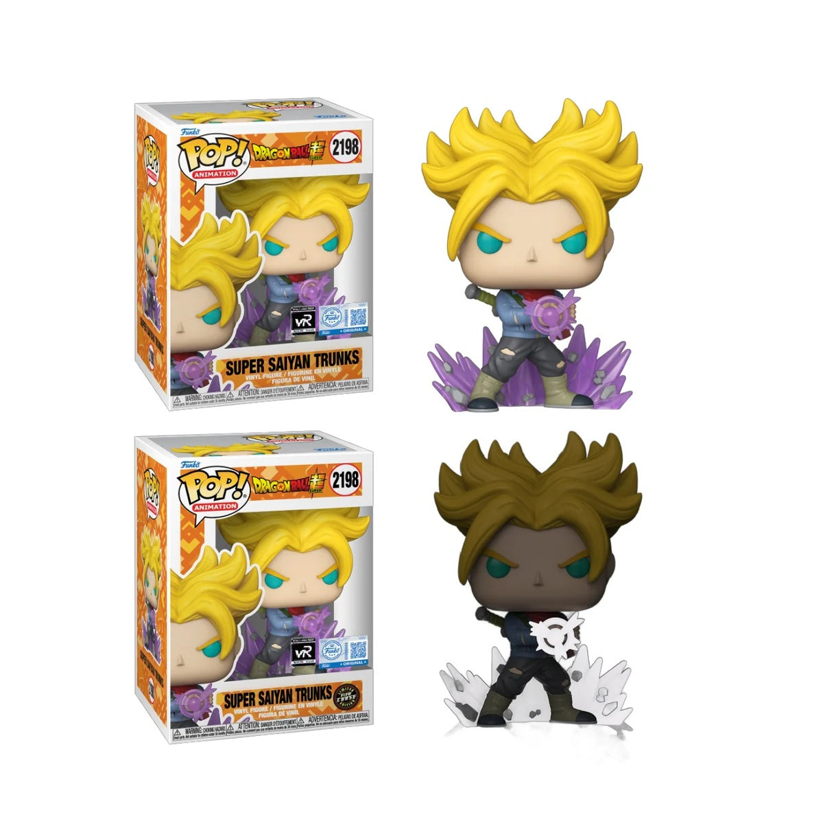 Funko Pop! Animation: Dragon Ball Super: Super Saiyan Trunks (VRare Exclusive)