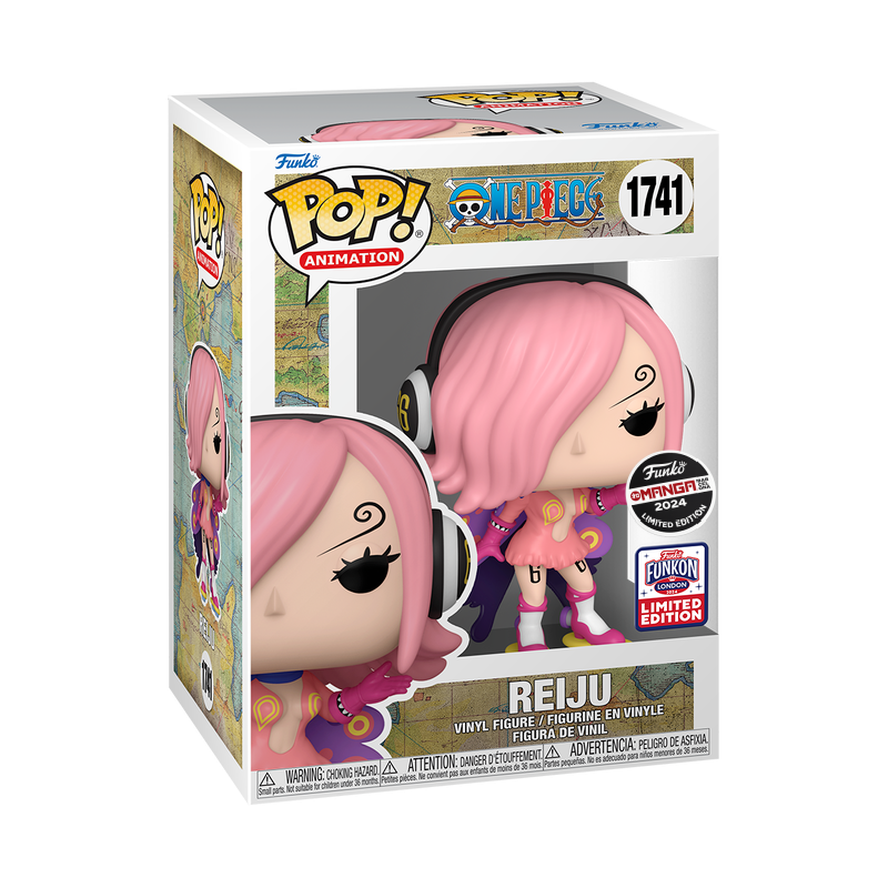 Funko Pop Animation: One Piece: Reiju Vinsmoke (2024 London FunKon Exclusive) (2024 Manga Barcelona Exclusive)