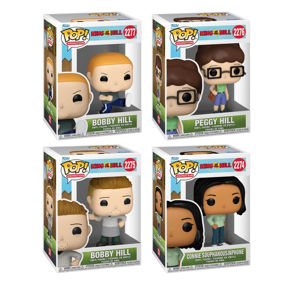 Funko Pop! Animation: King of the Hill: 4 Pop Bundle