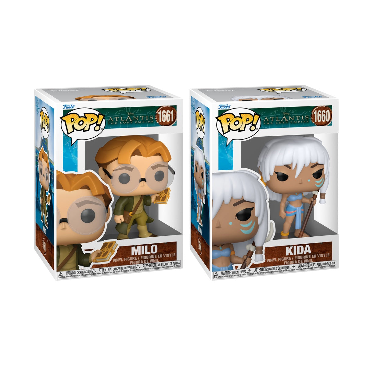 Funko Pop! Disney: Atlantis The Lost Empire: 2 Pop Bundle