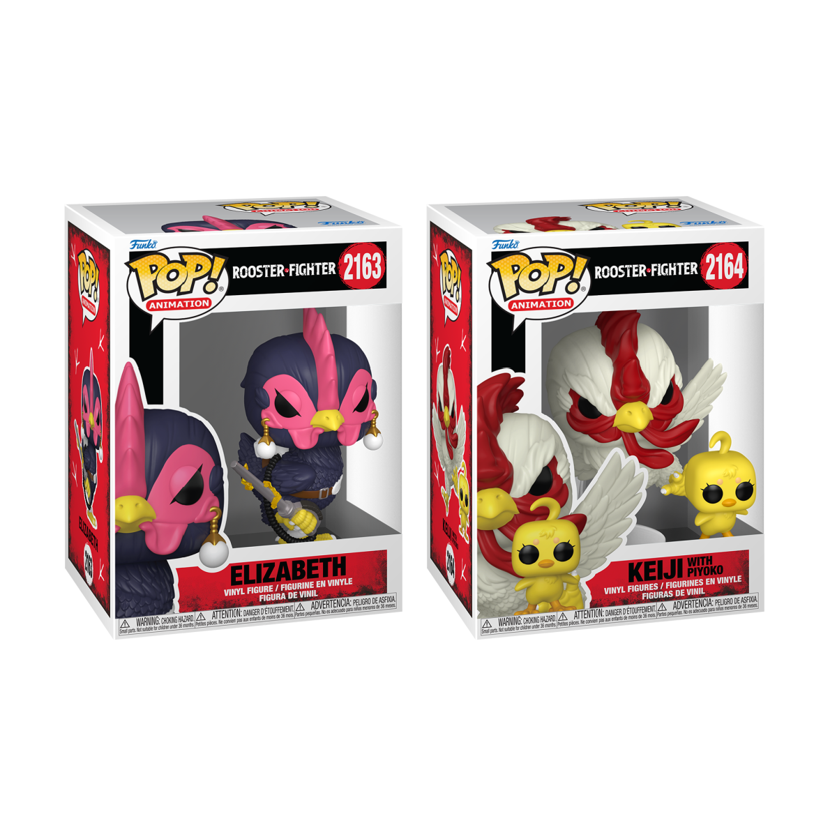 Funko Pop! Animation: Rooster Fighter: 2 Pop Bundle