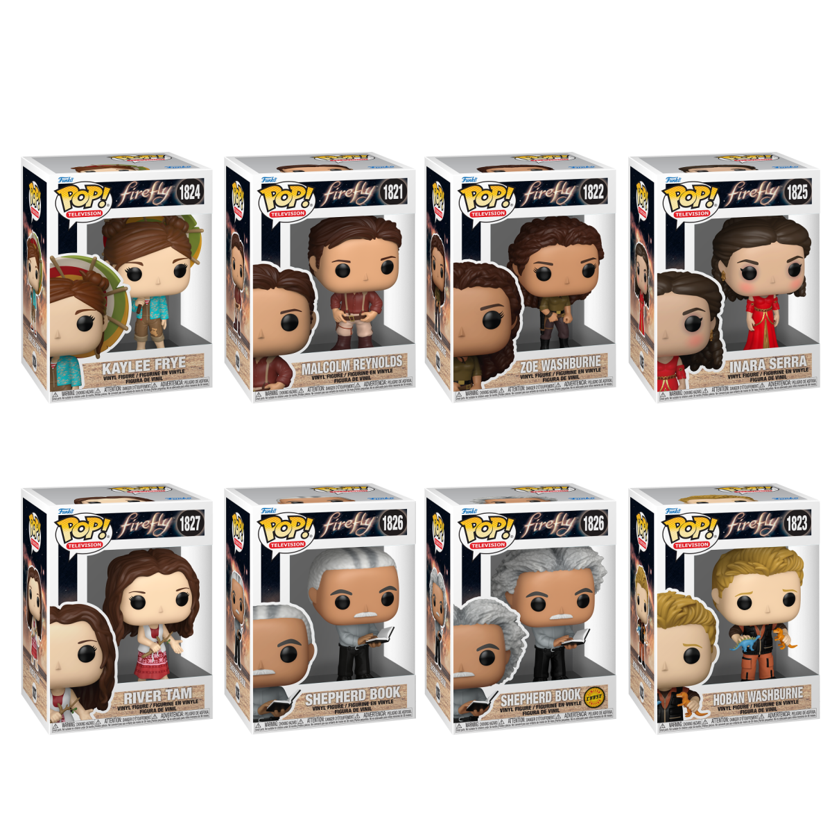Funko Pop! Television: Firefly: 8 Pop Bundle