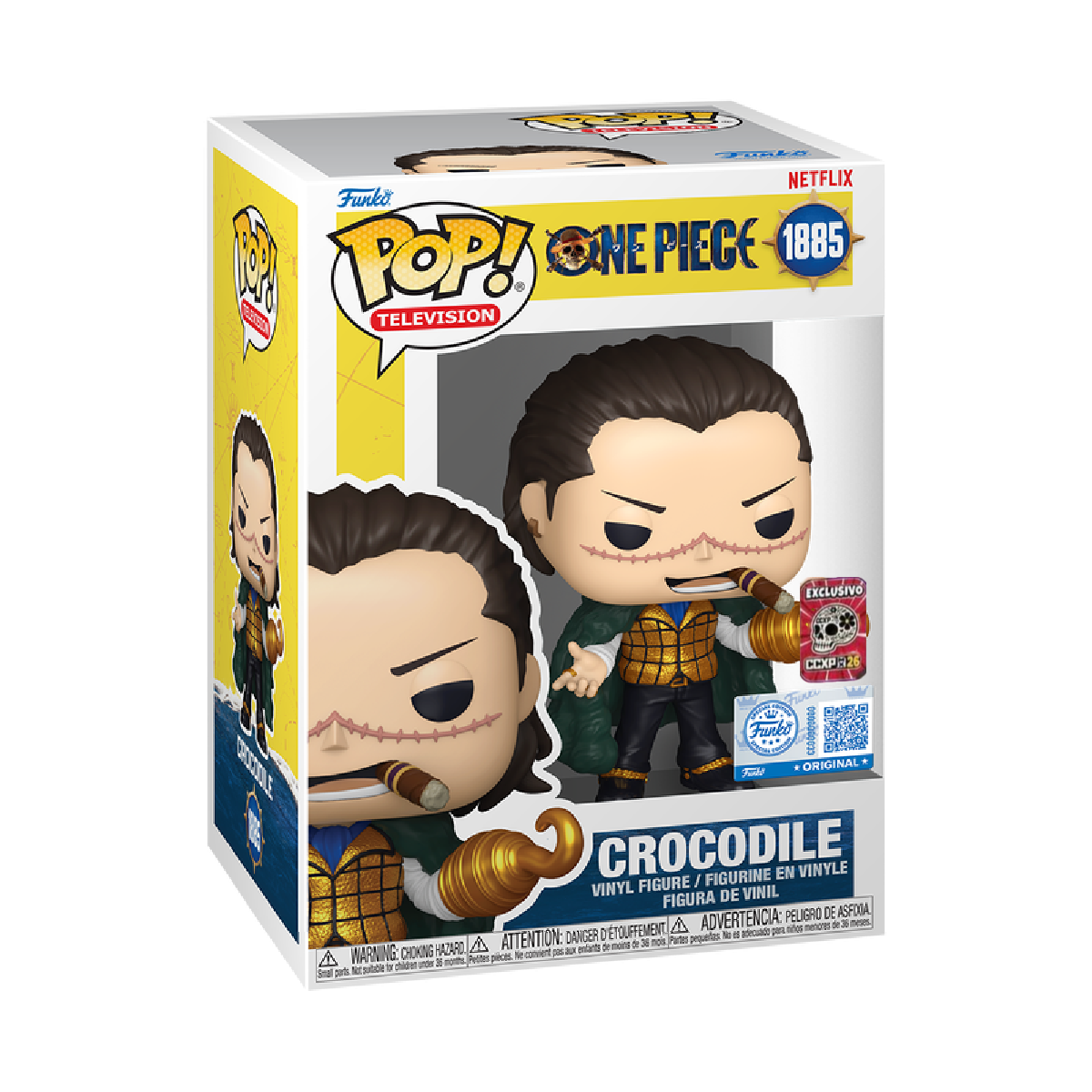 Funko Pop! Television: One Piece - Crocodile (2026 CCXP Mexico Exclusive)
