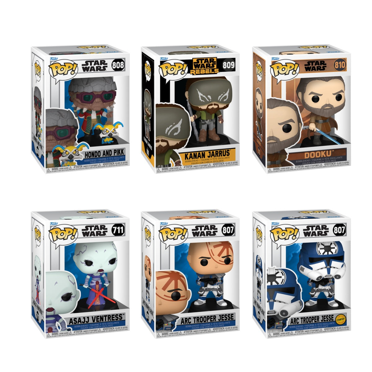 Funko Pop! Star Wars: 6 Pop Bundle