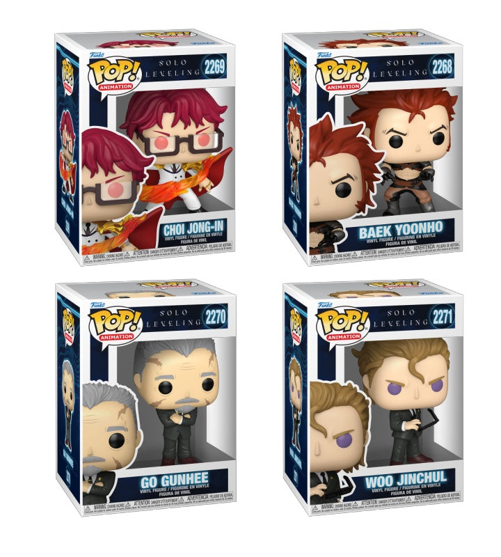 Funko Pop! Animation: Solo Leveling: 4 Pop Bundle