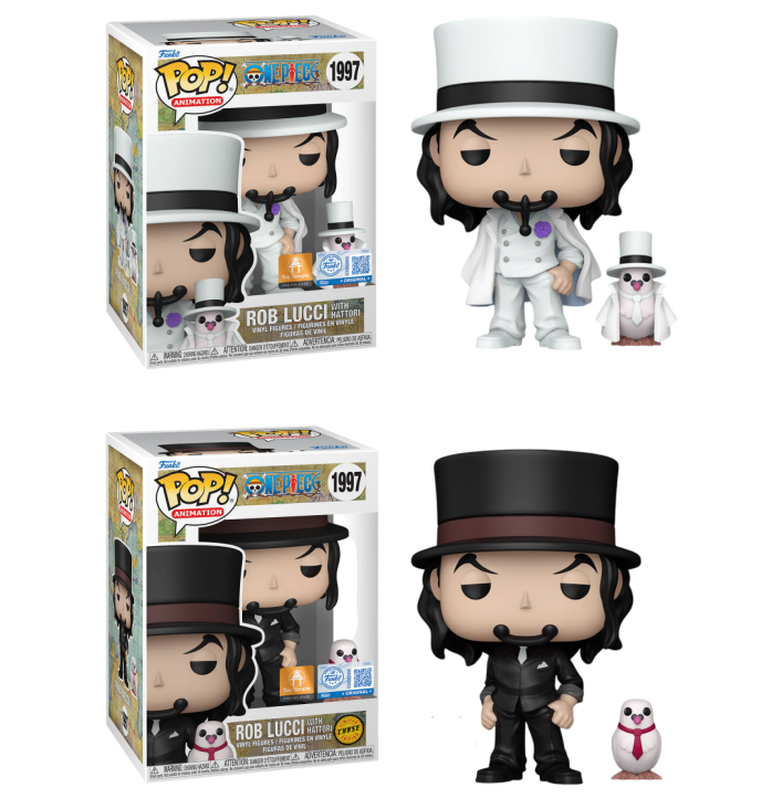 Funko Pop! Animation: One Piece: Rob Lucci with Hattori (Toy Temple Pre-Release Exclusive)