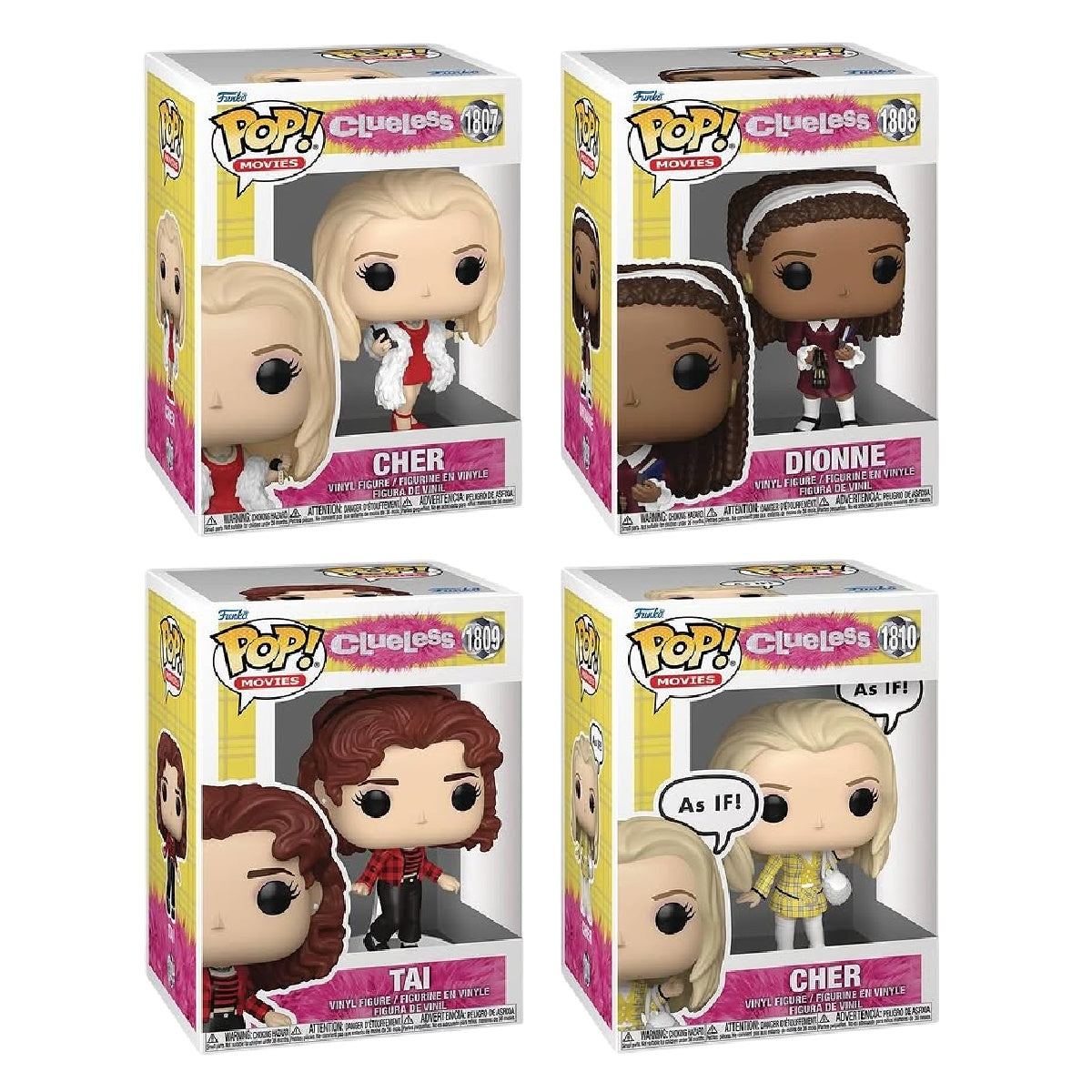 Funko Pop! Movies: Clueless: 4 Pop Bundle