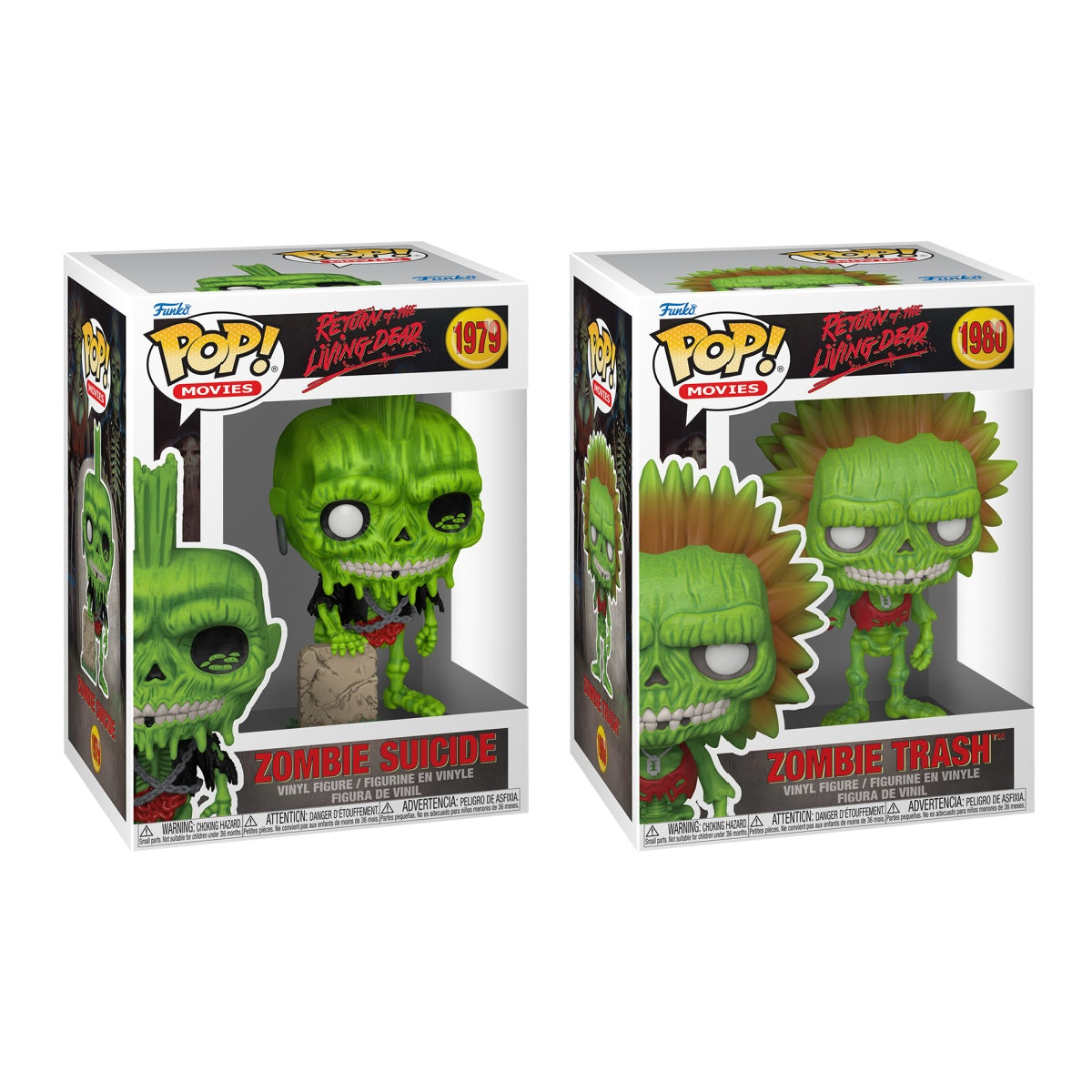 Funko Pop! Movies: Return of the Living Dead: 2 Pop Bundle