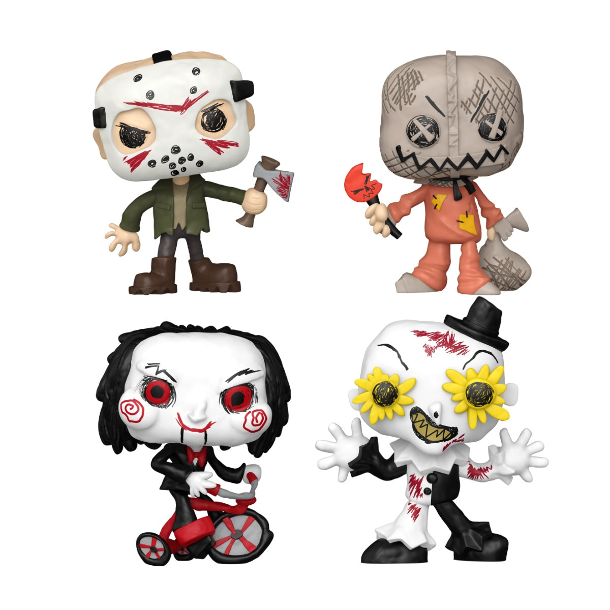 Funko Pop! Movies: Horror Doodles: 4 Pop Bundle