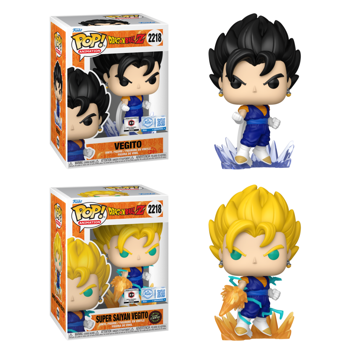 Funko Pop! Animation: Dragon Ball Z: Vegito (Chalice Collectibles Exclusive)