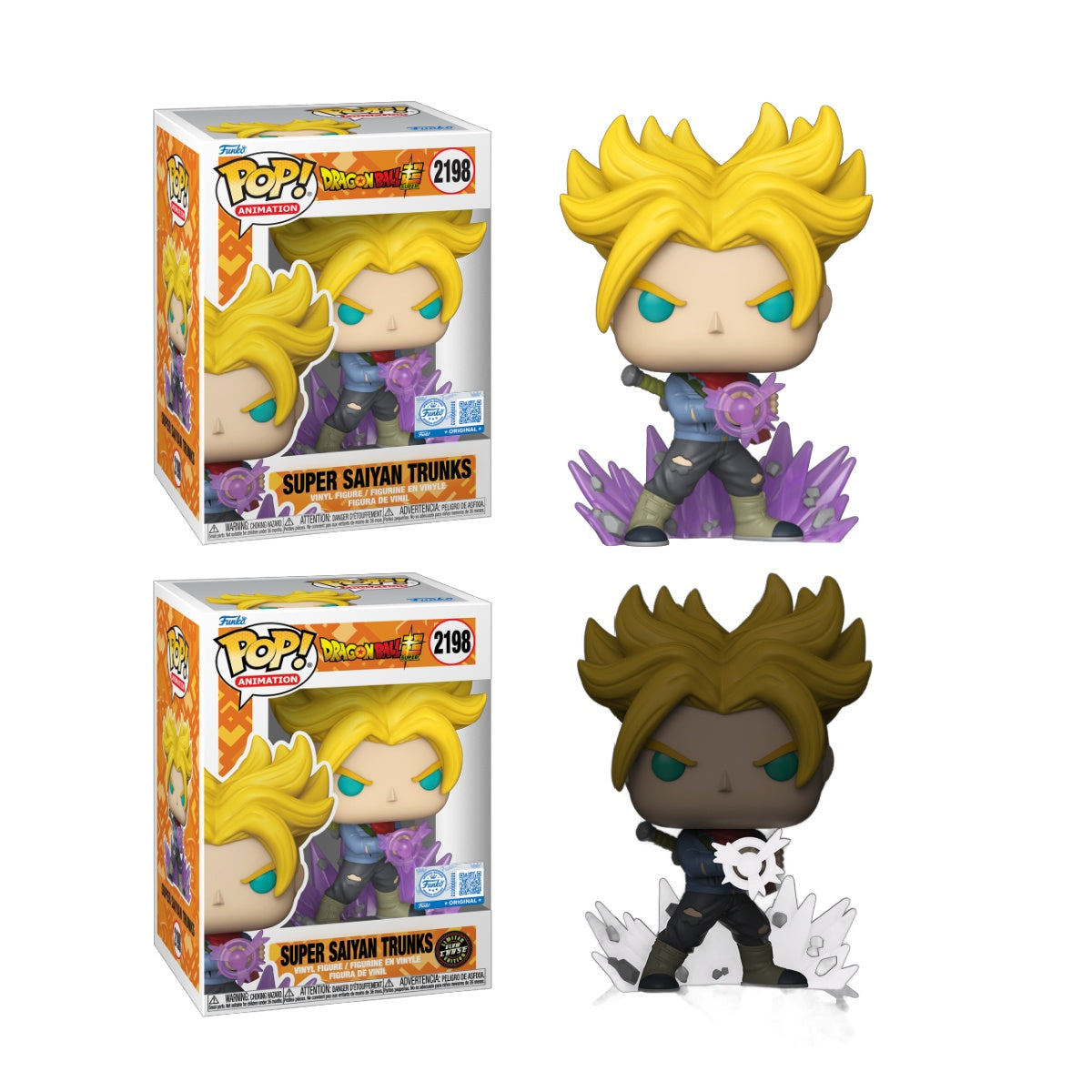 Funko Pop! Animation: Dragon Ball Super: Super Saiyan Trunks (VRare Exclusive)