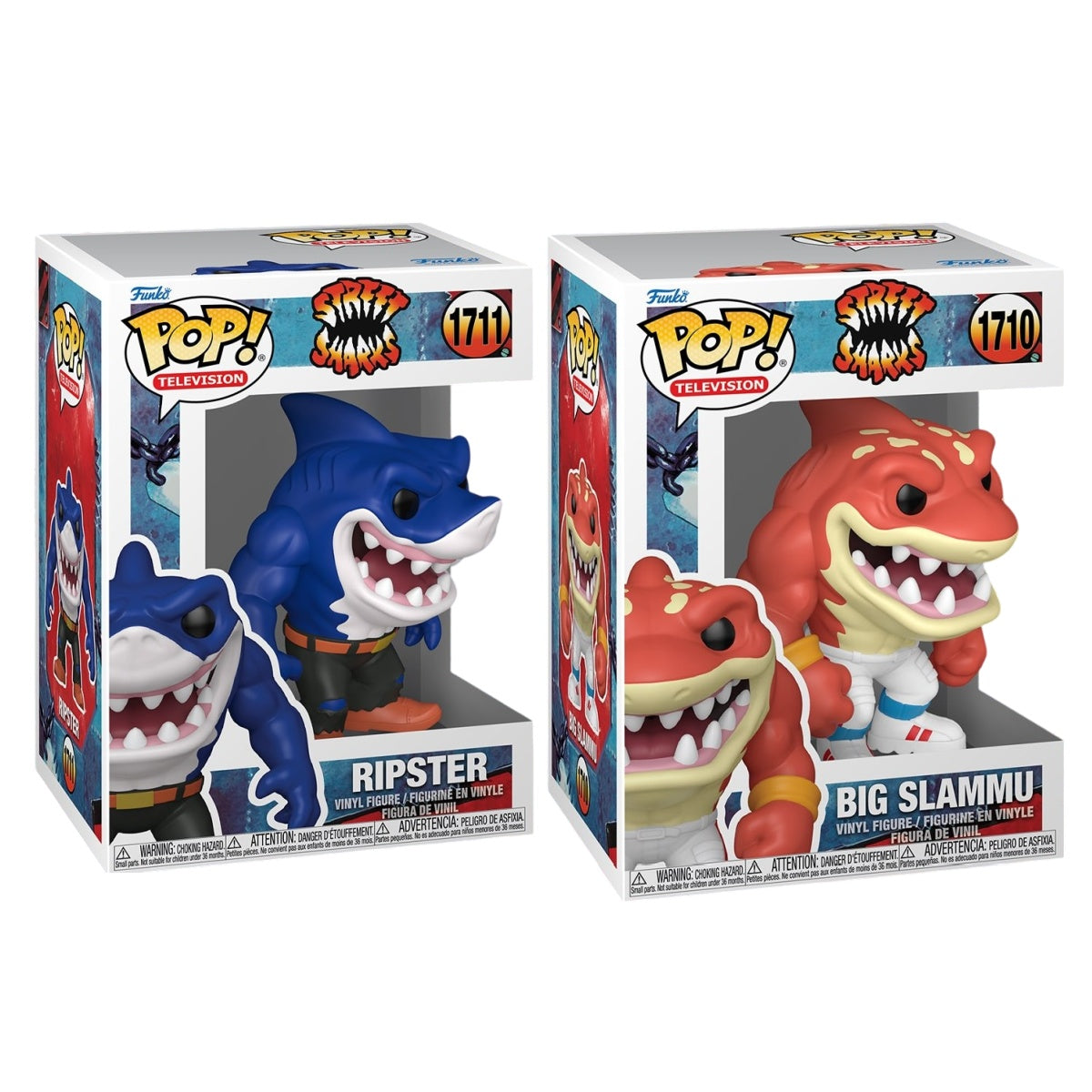 Funko Pop! Television: Street Sharks: 2 Pop Bundle
