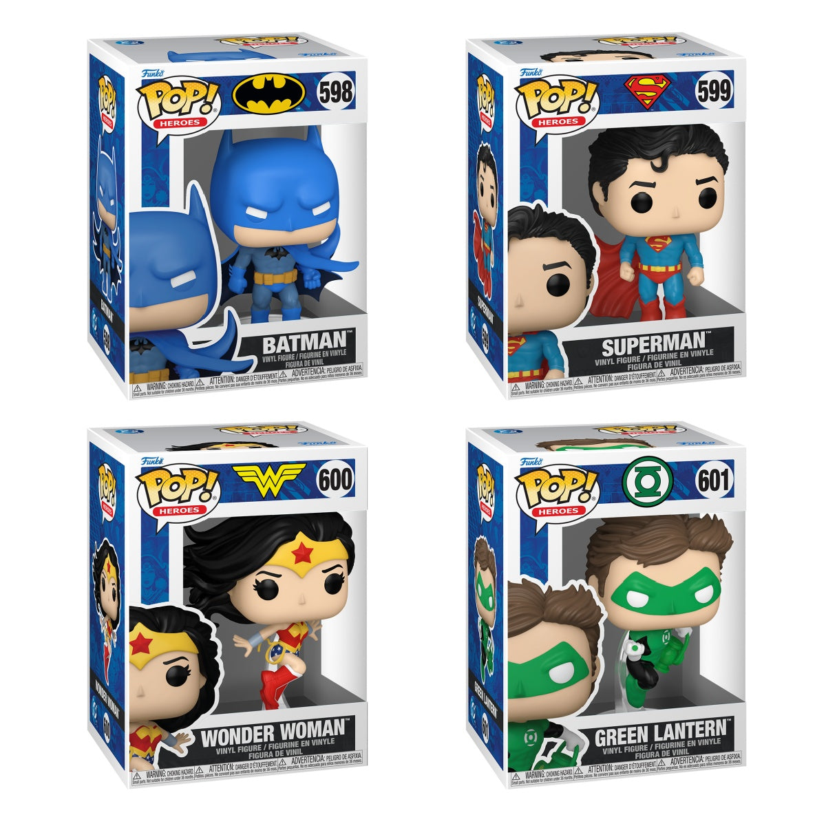 Funko Pop! Heroes: DC New Classics: 4 Pop Bundle