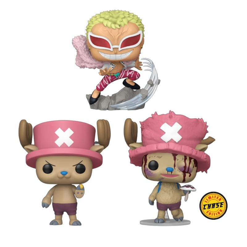 Funko Pop! Animation: One Piece: Refresh (3 Pop Bundle)