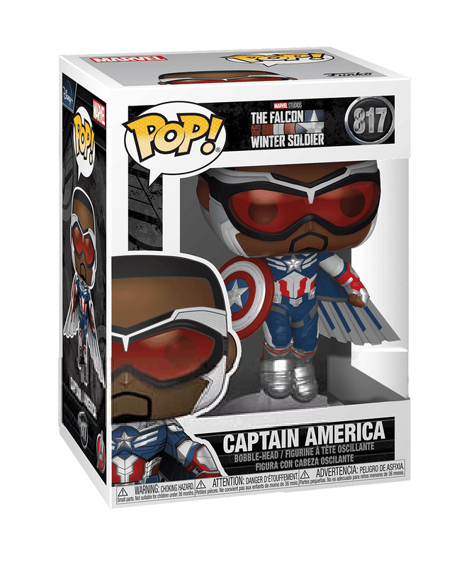 Funko Pop! Marvel: The Falcon and The Winter Soldier: Captain America
