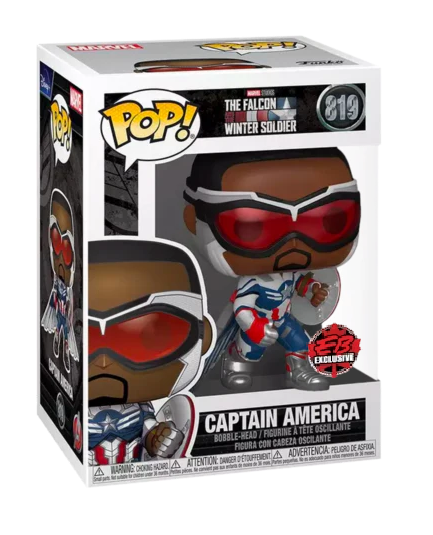 Funko Pop! Marvel: The Falcon and The Winter Soldier: Captain America (EB Games Canada Exclusive)