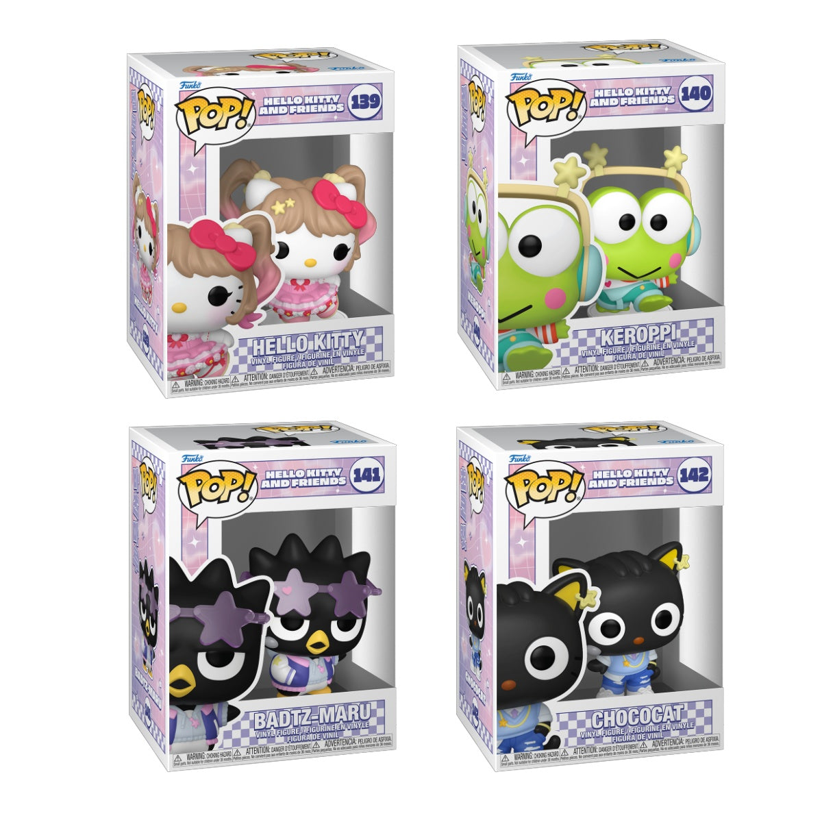 Funko Pop! Sanrio: Hello Kitty and Friends: K-Pop: 4 Pop Bundle