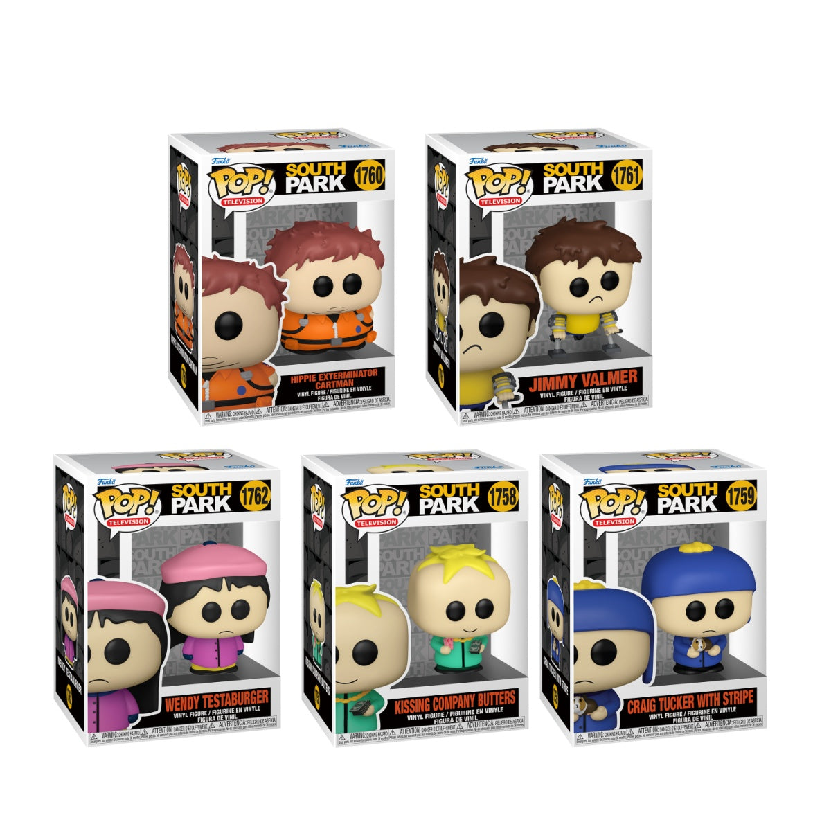 Funko Pop! Television: South Park: 5 Pop Bundle