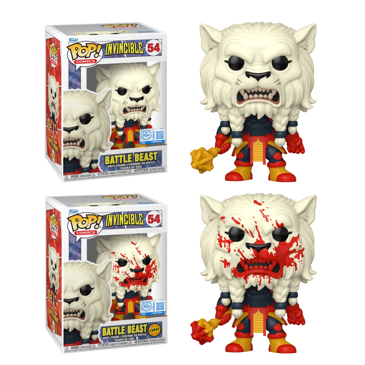 Funko Pop! Comics: Invincible: Battle Beast (Chalice Collectibles Exclusive)
