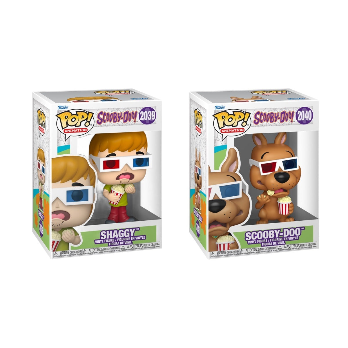 Funko Pop! Animation: Scooby Doo: 2 Pop Bundle