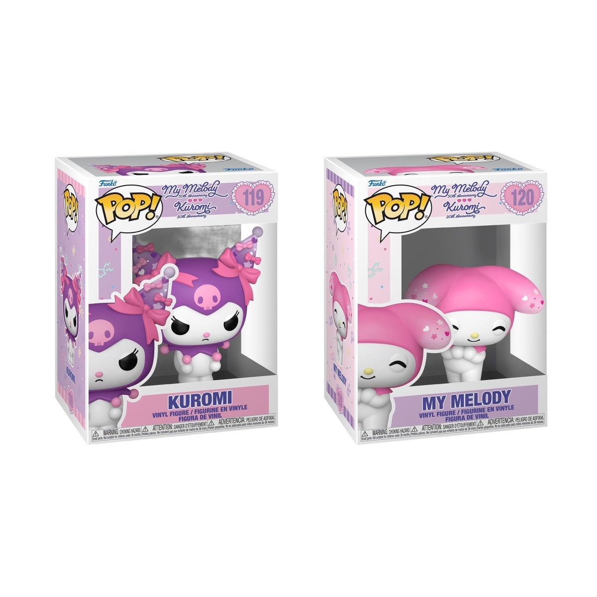 Funko Pop! Sanrio: My Melody and Kuromi: 2 Pop Bundle