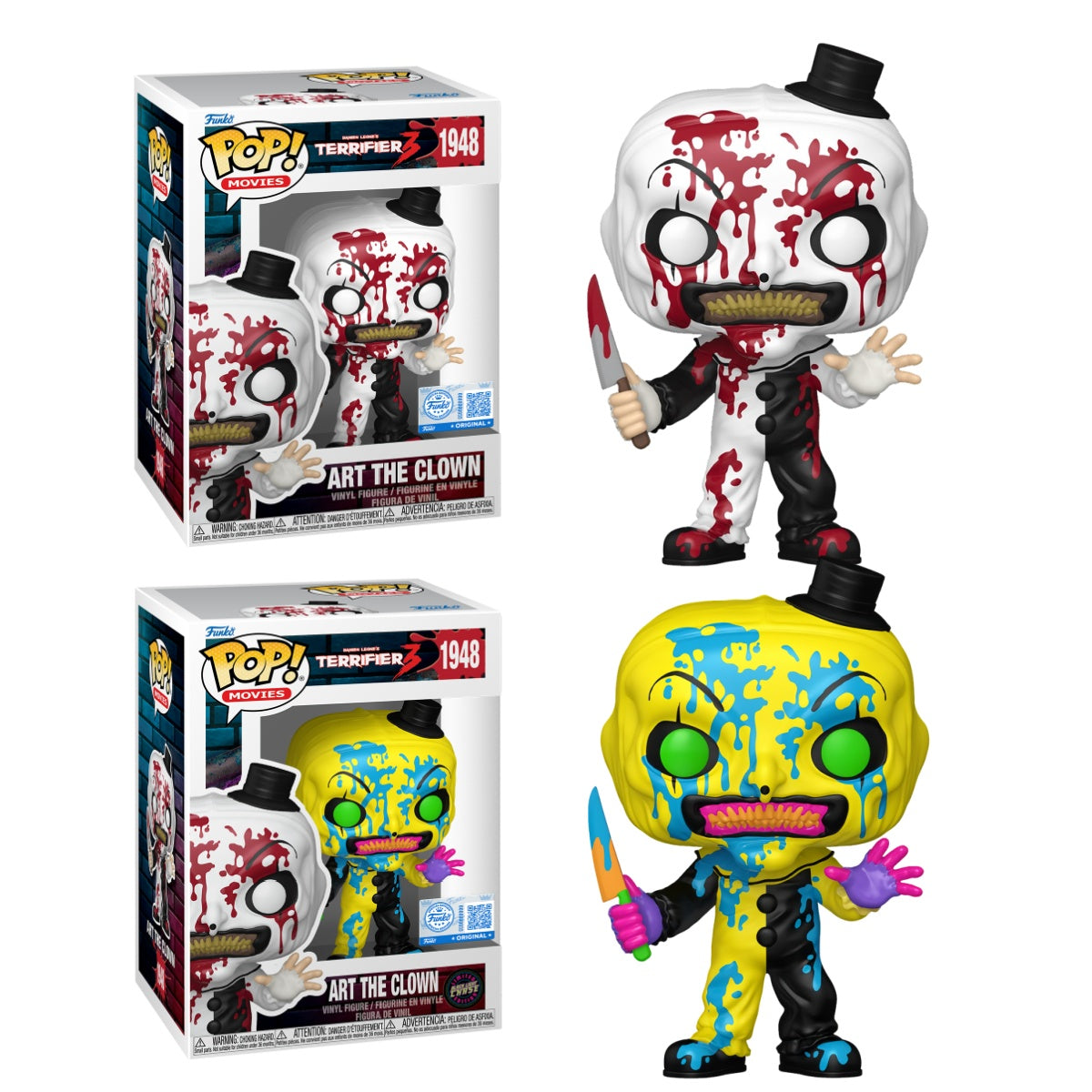 Funko Pop! Movies: Terrifier 3: Art the Clown (Funko Special Edition)