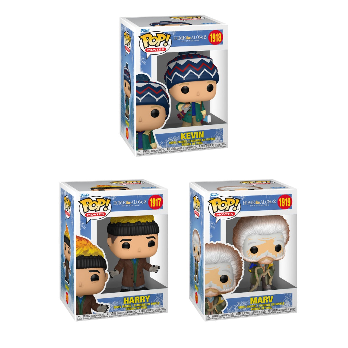 Funko Pop! Movies: Home Alone 2: 3 Pop Bundle