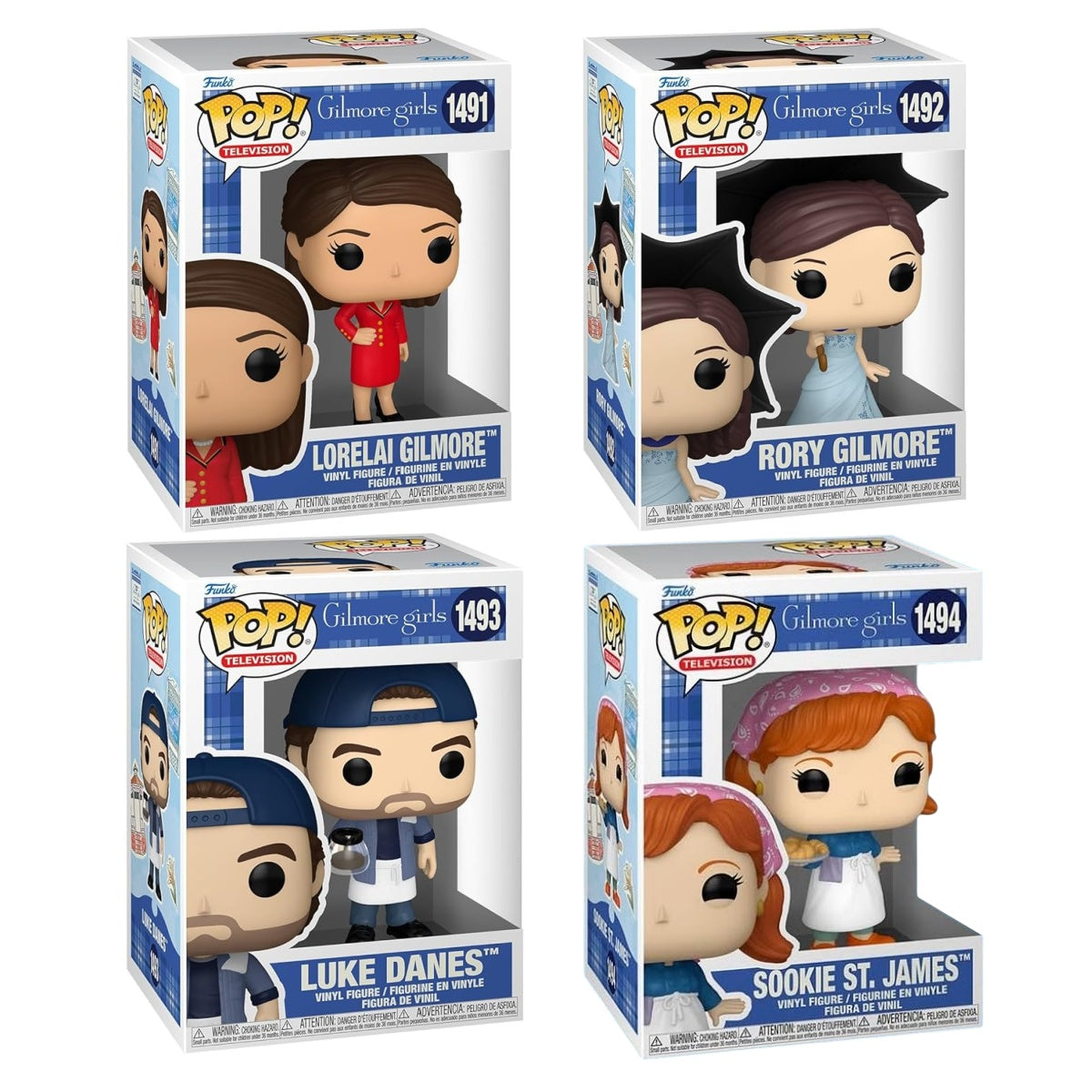 Funko Pop! Television: Gilmore Girls: 4 Pop Bundle