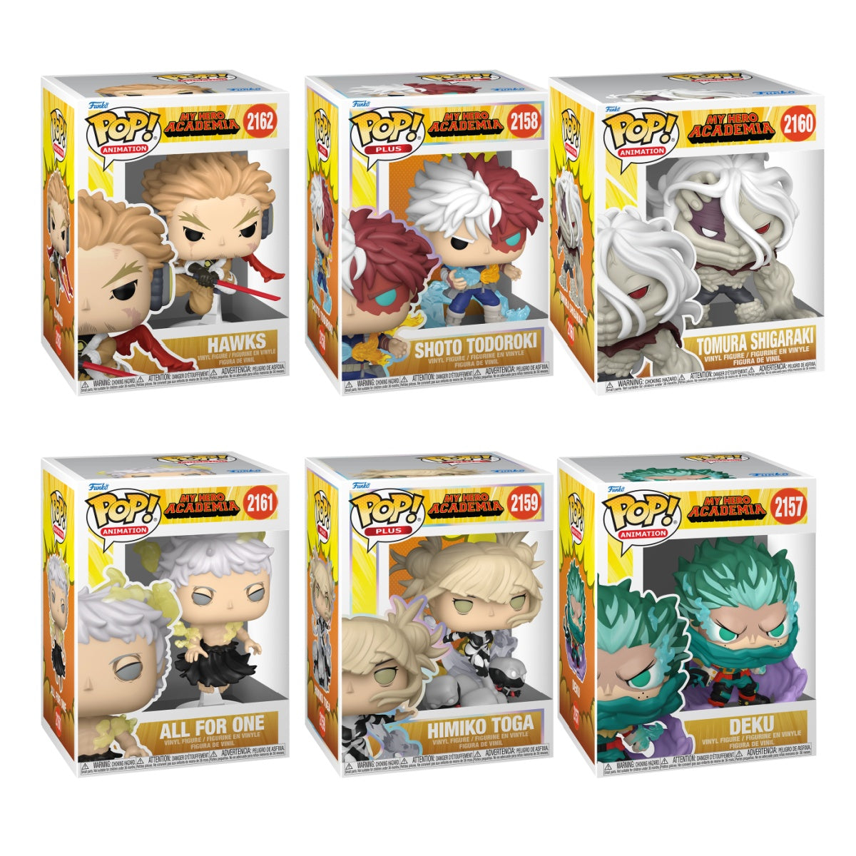 Funko Pop! Games: My Hero Academia: 6 Pop Bundle