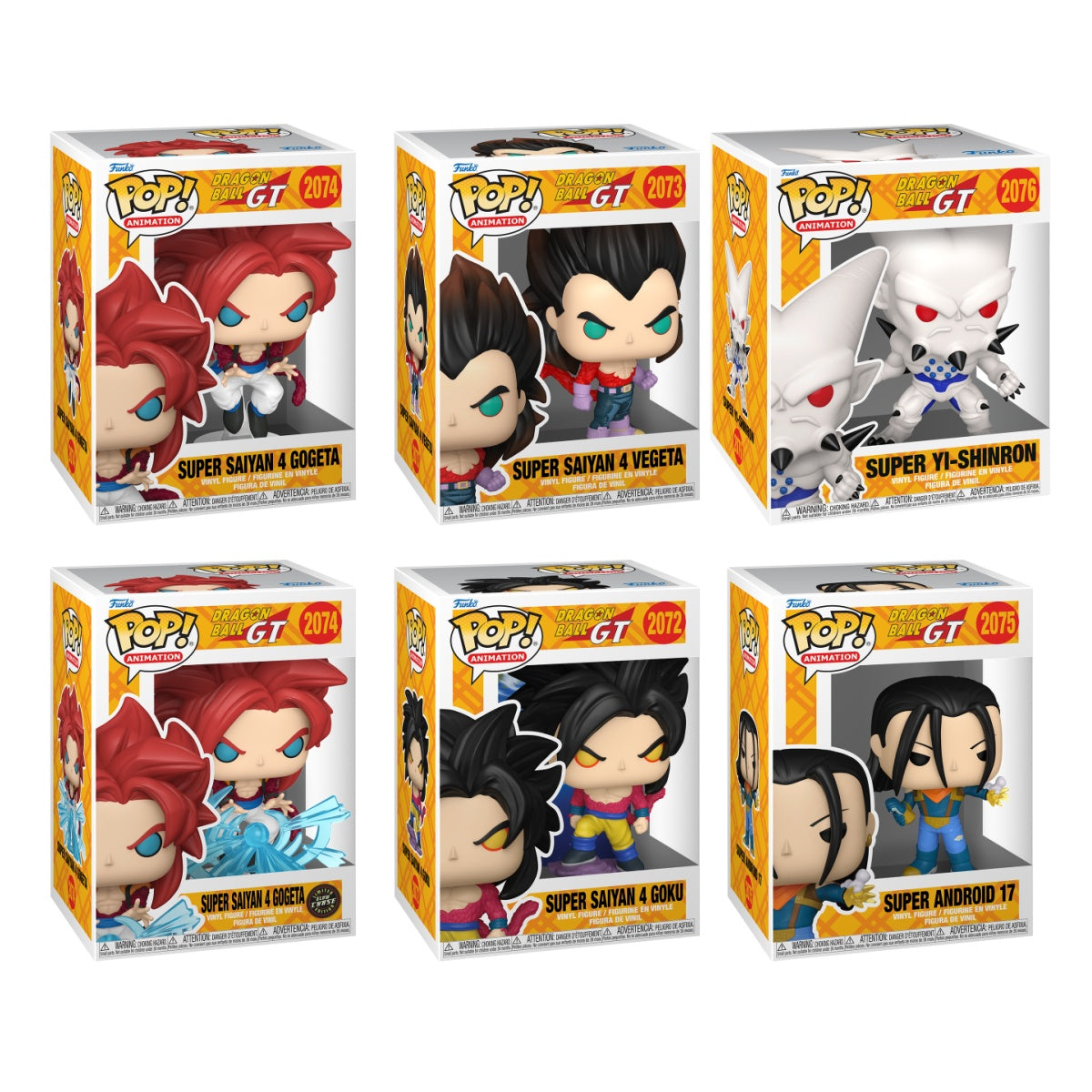Funko Pop! Animation: Dragon Ball GT: 6 Pop Bundle