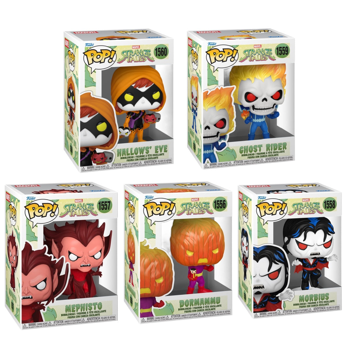 Funko Pop! Marvel: Strange Tales: 5 Pop Bundle