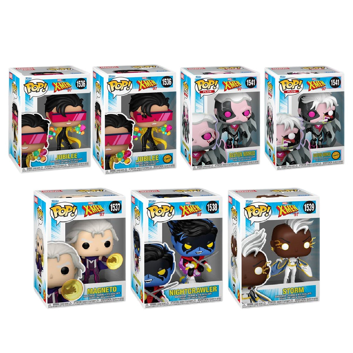 Funko Pop! Marvel: X-Men 97: 7 Pop Bundle