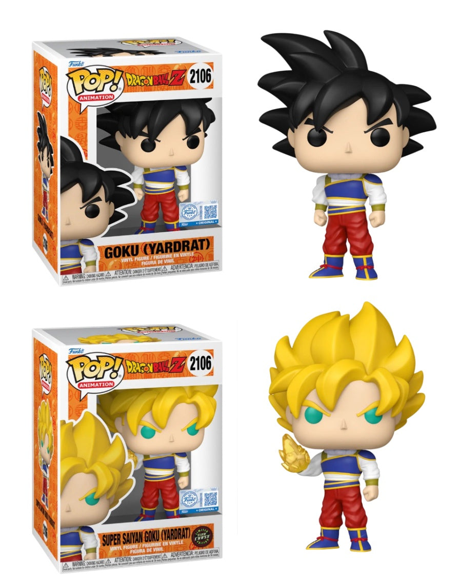 Funko Pop! Animation: Dragon Ball Z: Goku (Yardrat) (Toy Temple Exclusive)