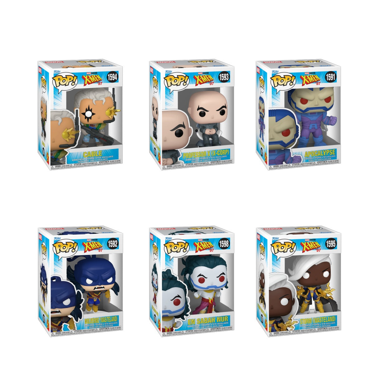 Funko Pop! Marvel: X-Men 97: 6 Pop Bundle