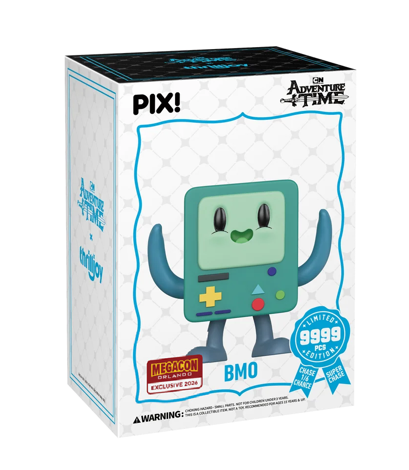 Thrilljoy PIX! Adventure Time: BMO (Chance of Chase) (2026 Megacon Convention Exclusive) (Toy Temple Exclusive))