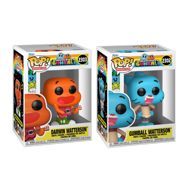 Funko Pop! Animation: The Amazing World of Gumball: 2 Pop Bundle
