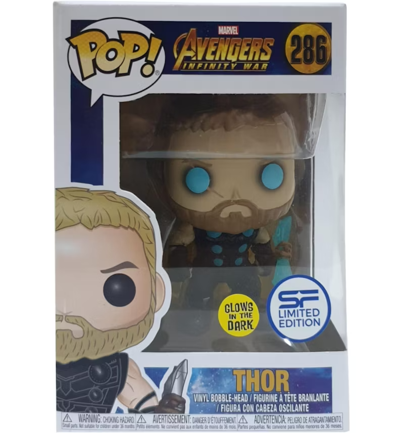 Funko Pop! Marvel: Avengers Infinity War: Thor (Glow) (SF Limited Edition)