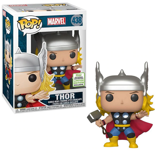 Funko Pop! Marvel: Classic Thor (2019 SDCC Shared Exclusive) (Box Imperfection)